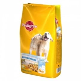 Сухие корма для собак Pedigree для щенков молочные подушечки (600гр.)