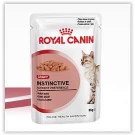 Пресервы ROYAL CANIN ИНСТИНКТИВ в ЖЕЛЕ оч. аппетит. кусочки в желе для взросл. кошек (0,085 кг.)