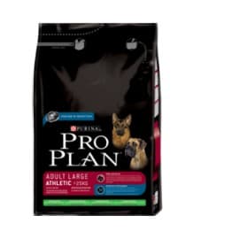Pro Plan Корм сухой полнорацион. для взрослых собак крупных пород с атл.тел., с ягн.и рисом (14 кг.)