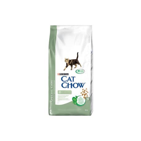 Cat Chow Корм сухой полнорационный для взрослых стерилизованных кошек и кастрированных котов (1,5 кг.)