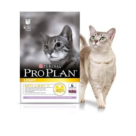 Pro Plan Корм сухой полнорацион. для взрослых кошек с избыточным весом и склонных к полноте с индейкой (0,4 кг.)