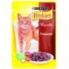 FRISKIES консервы с говядиной в подливе для взрослых кошек (0,1 кг.)