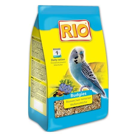Зерновые корма для птиц RIO 500г для волнистых попугаев, рацион Артикул BF001