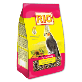Зерновые корма для птиц RIO 500г для средних попугаев, линька Артикул BF010