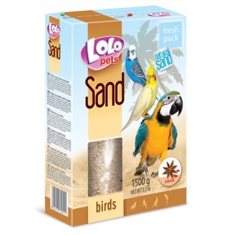 Песок для птиц с ракушками 1,5кг