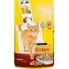 Friskies Корм сухой полнорационный для взрослых кошек с мясом и полезными овощами (10 кг.)