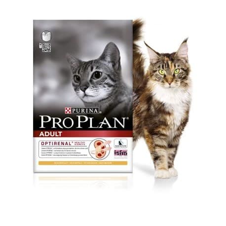 Pro Plan корм сухой с курицей для взрослых кошек (3 кг.)
