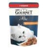 GOURMET PERLE корм консервы полнорационные для взрослых кошек с говядиной мини филе в поливе (0,085 кг.)