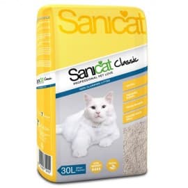 Наполнители для кошек и котов Sanicat 30л CLASSIC впитывающий из сепиолита Артикул SCI039