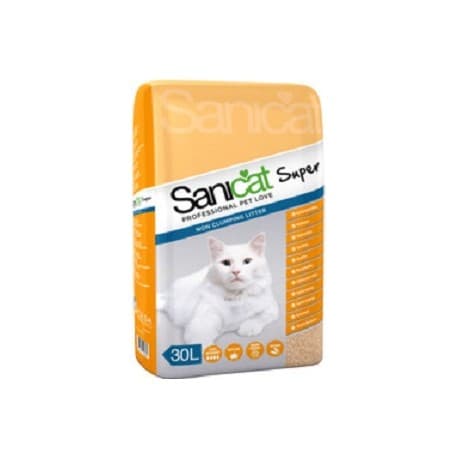 Наполнители для кошек и котов Sanicat 30л SUPER впитывающий Артикул SCG026