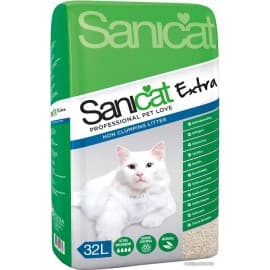 Наполнители для кошек и котов Sanicat 32л EXTRA впитывающий Артикул SCG024