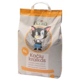 NORIKO, 10kg комкующийся наполнитель для кошачьего туалета с ароматом фруктов (бентонит). Чехия