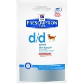 Hill's PD Canine d/d Salmon&Rice (с лососем и рисом) Дерматологические проблемы/Пищевая аллергия 12 кг