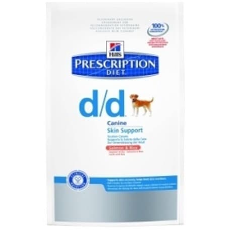 Hill's PD Canine d/d Salmon&Rice (с лососем и рисом) Дерматологические проблемы/Пищевая аллергия 12 кг