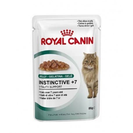 ROYAL CANIN INSTINCTIVE +7 - для кошек старше 7 лет в желе 0,09 кг