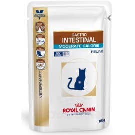 ROYAL CANIN MODERATE GASTRO INTESTINAL - диета для кошек при нарушении пищеварения, склонных к полноте 0,1 кг