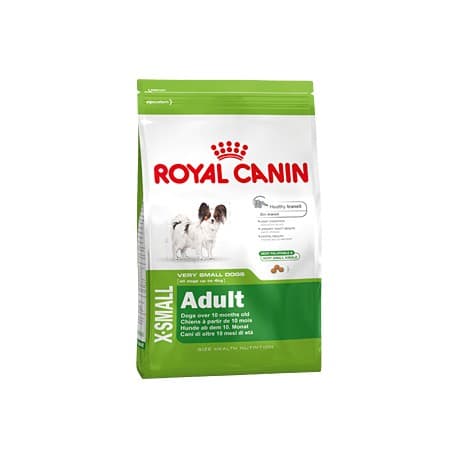 Сухой корм ROYAL CANIN X-Small Adult - корм для взрослых собак с 10 до 8 лет 0,5 кг