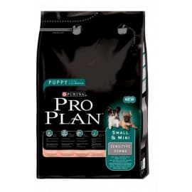 Purina Pro Plan. Корм сухой для щенков мелких и карликовых пород с чувствительной кожей, с лососем и рисом 3 кг