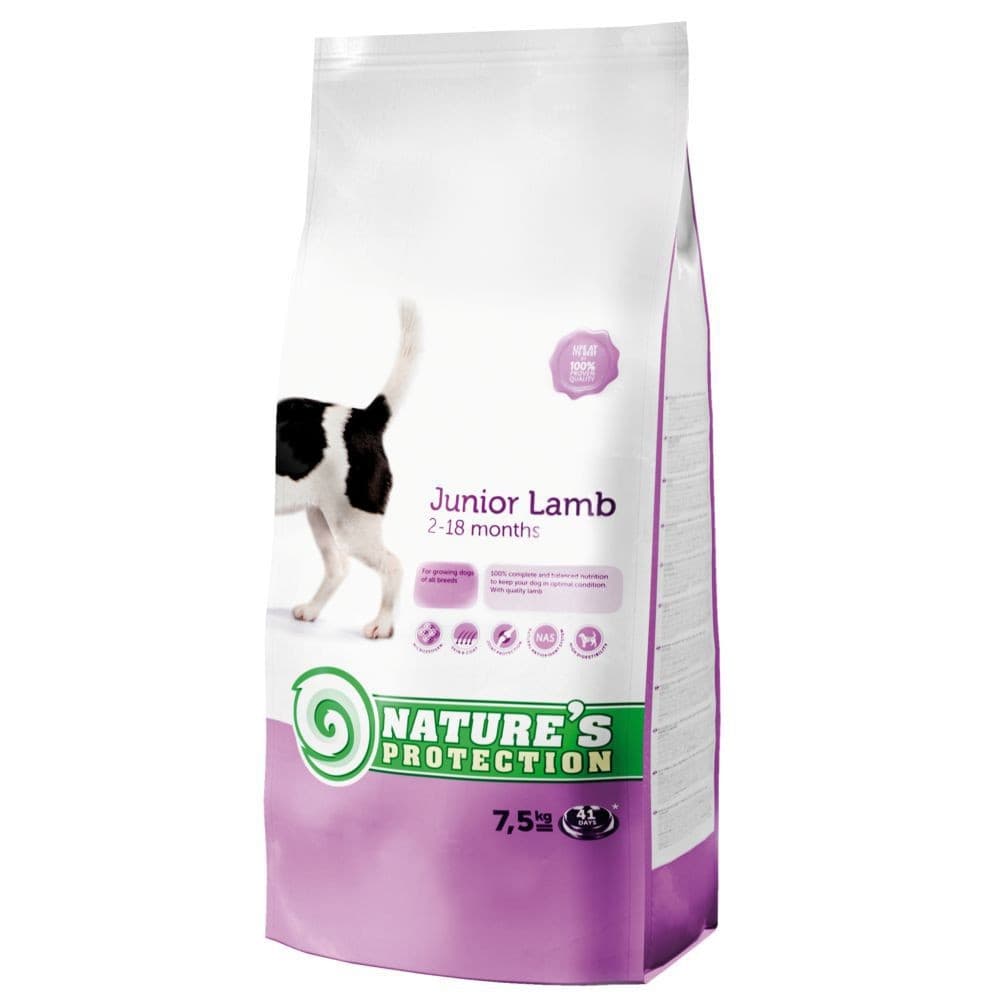 Natures protection junior. Nature Protection Junior корм. Натур Протекшн 60349 Junior Lamb сух.д/щенков ягненок 18кг. Nature’s Protection” с ягнёнком.. Natures Protection корм для собак всех пород, ягненок 0,5 кг..