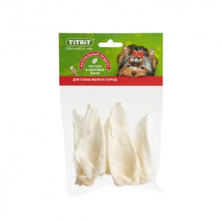 Ухо кроличье диетическое - мягкая упаковка "TiTBiT"