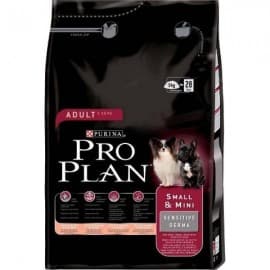 Purina Pro Plan. Корм сухой для взрослых собак средних пород с чувств.кожей, с лососем и рисом 3 кг