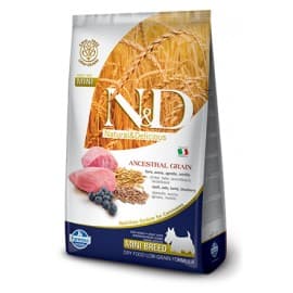 N&D LOW GRAIN DOG LAMB & BLUEBERRY PUPPY MINI 0,8кг