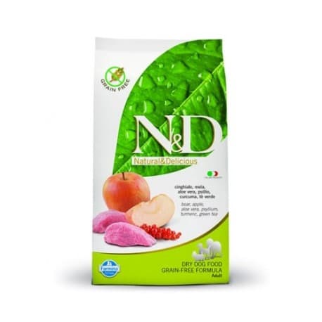 N&D DOG BOAR & APPLE ADULT 0,8 кг