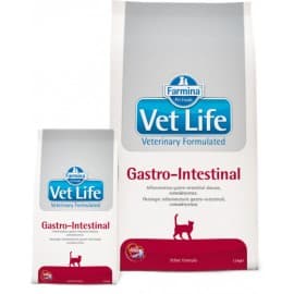Сухой кормдля кошек при нарушениях пищеварения / VET LIFE CAT GASTRO-INTESTINAL 0,4 кг