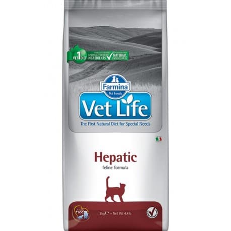 Сухой корм для кошек при печеночной недостаточности / VET LIFE CAT HEPHATIC 0,4кг