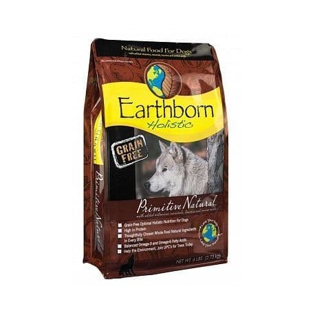 EARTHBORN HOLISTIC DOG PRIMITIVE NATURAL GRAIN - FREE Беззернов. сухой корм для щенков с 1 мес. и взр. собак всех пород 12 кг