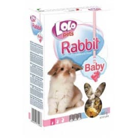 LoloPets BABY - корм для молодых кроликов возрастом до 3 месяцев, 400 г