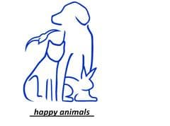 Логотип бренда happy animals